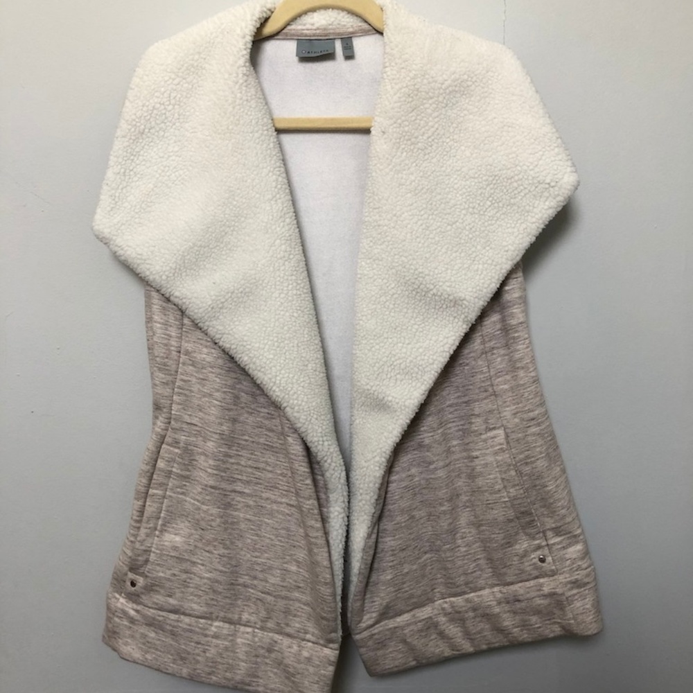 Fleece lined vest
